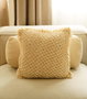 Aberto Design Funda de Cojín Beige 43 x 43 cm KET007